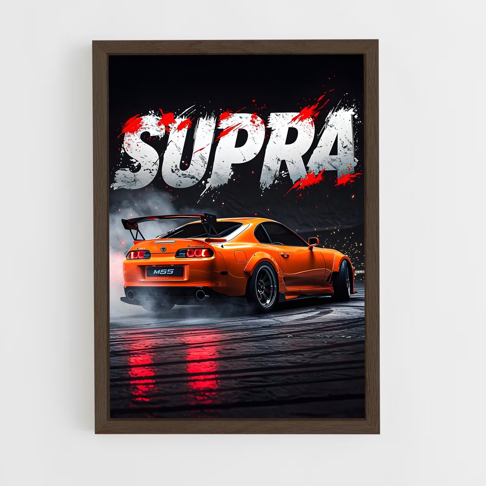 Poster Supra Supercar – affiche Toyota (vue 5)